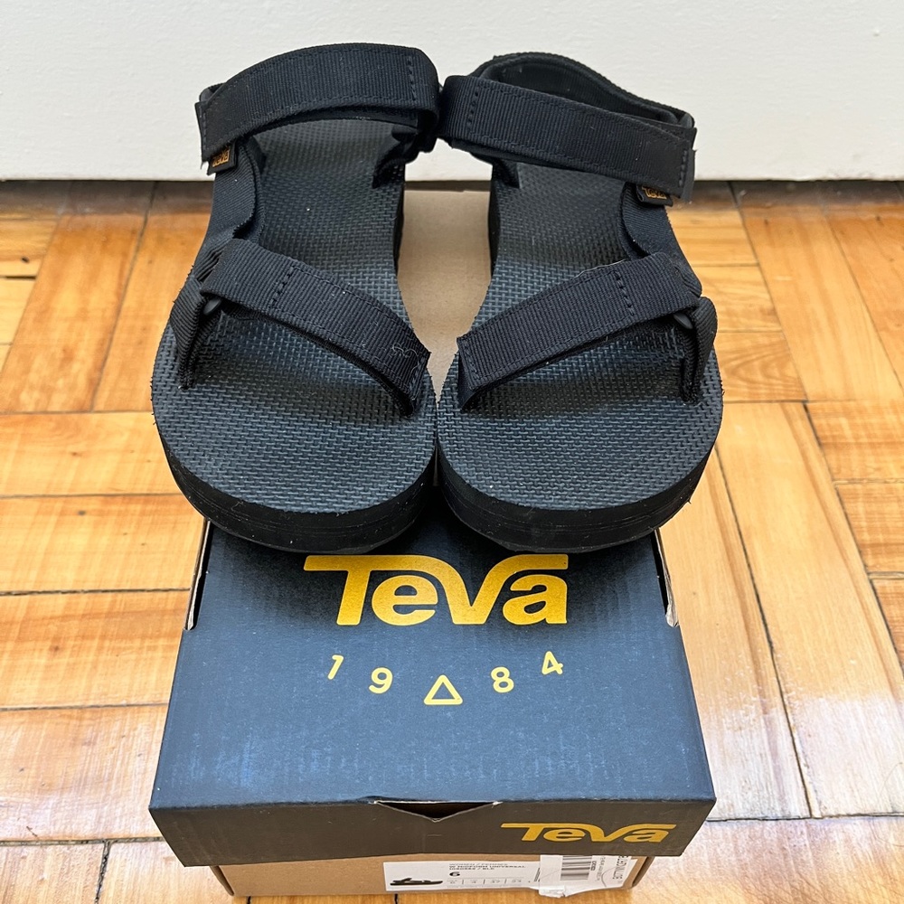 TEVA Black Sandals